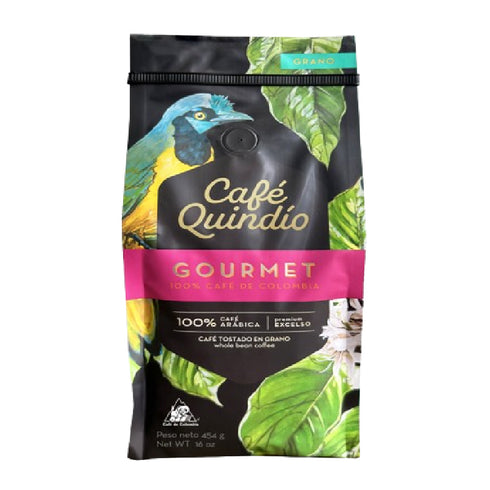 CAFE GOURMET QUINDIO 454G GRANO